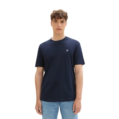 Abbildung von TOM Tailor Denim Tshirt basic, Herren, Größe: XXL, Navy
