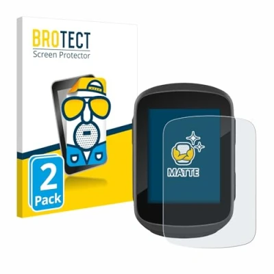 Abbildung von BROTECT Entspiegelungs Schutzfolie für Garmin Edge 130 Plus (2 Stück) Matte Displayschutz Folie, Anti Reflex, Fingerprint