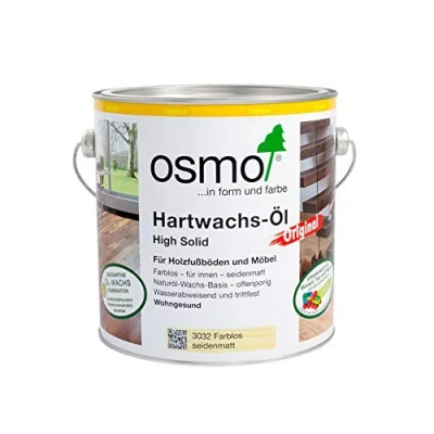Abbildung von Osmo Hartwachs Öl Original Farblos Seidenmatt 2,50 l 10300002