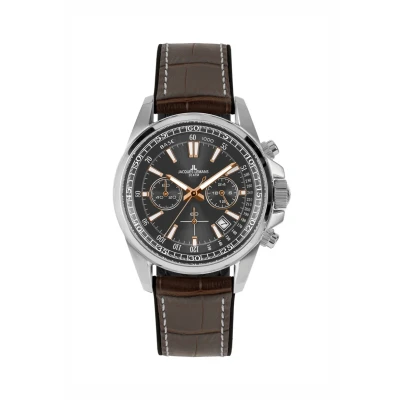 Abbildung von Jacques Lemans Liverpool Chronograph, Herren, Größe: One Size, Brown rose gold