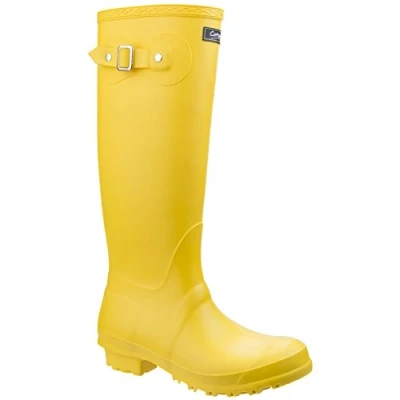 Abbildung von Cotswold Damen Sandringham Schuhe Wellington Gelb 39