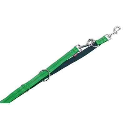 Abbildung von Nobby Führleine Soft Grip, hellgrün / braun L: 200 cm, B: 15 mm, 1 Stück