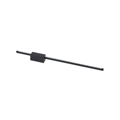 Abbildung von Lucande LED Wandleuchte Skaila, schwarz, Länge 90cm, 3.000 K