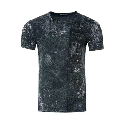 Abbildung von Rusty Neal MIT Modernem Tshirt print, Herren, Größe: Large, Anthrazit