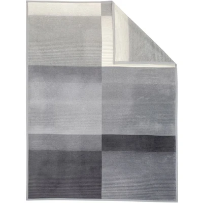 Abbildung von IBENA Wohndecke &quot;Sorrento Jacquard&quot;, sanfter Farbverlauf, Kuscheldecke