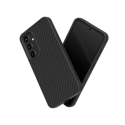 Abbildung von RhinoShield Case kompatibel mit [Galaxy S24+] SolidSuit Stoßdämpfende &amp; schlanke Schutzhülle Premium Finish 3.5 Meter Fallschutz Carbon Fiber
