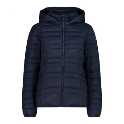 Abbildung von CMP Damen Nylon Jacke mit abnehmbarer Kapuze, Black Blue, 50