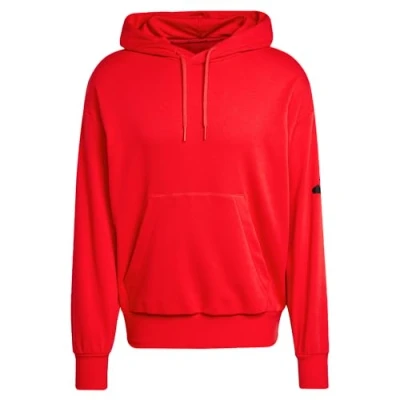 Abbildung von adidas Sportswear Essentials LOSE FIT Three BAR Kapuzenpullover Pure ruby black, Herren, Größe: XS, black