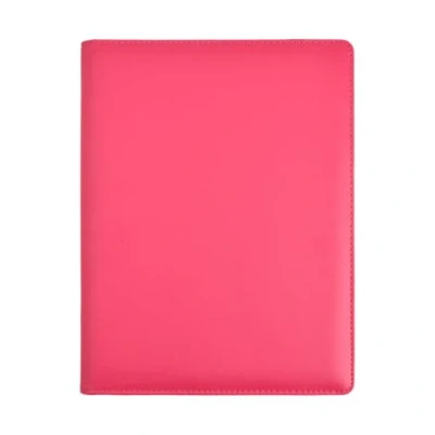 Abbildung von Arpan Professionelles Präsentationsbuch, A4, 24 Taschen (48 Seiten) Portfolio Ordner für Schule, Uni, Profis, Business, Einzelpersonen (Hot Pink)