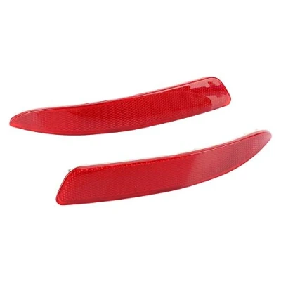 Abbildung von Teppich Kofferraum Griff X5 E70 Heckstoßstangenreflektor, Heckstoßstangenverkleidung Reflektor Markierungslinse Treiberersatz 63217158949 63217158950 Passend Für 2007 2013(Left &amp; Right)