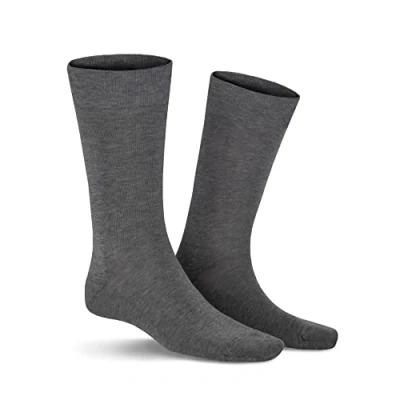 Abbildung von KUNERT Herren Socken Clark druckfreier Bund Silver mel. 8110 39 42