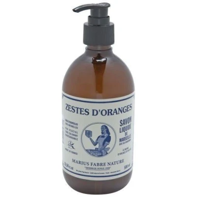 Abbildung von Marius Fabre Savon Liquide Zestes d`Orange Orangenzesten Flüssigseife 500 ml