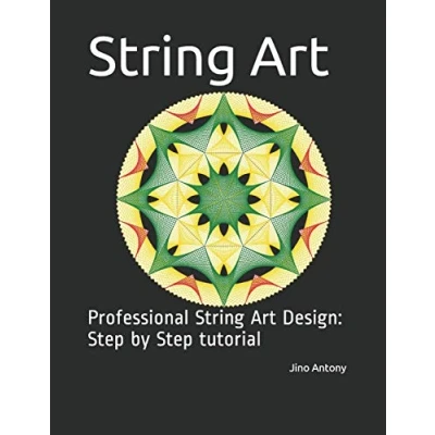Abbildung von String Art: Professional Art Design: Step by tutorial