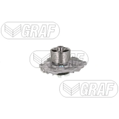 Abbildung von GRAF PA1477 8 Wasserpumpe mit Dichtung nicht schaltbare 65 für Keilrippenriementrieb LAND ROVER: Discovery Sport, Range Rover Sport