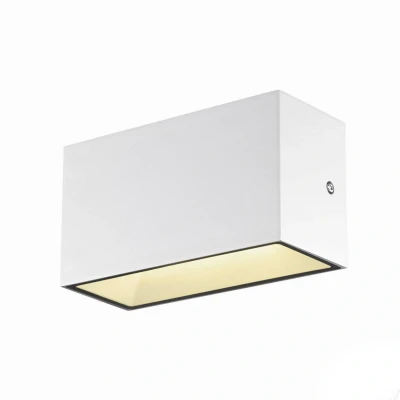 Abbildung von SLV Sitra LED Außenwandleuchte up/down 20cm weiß