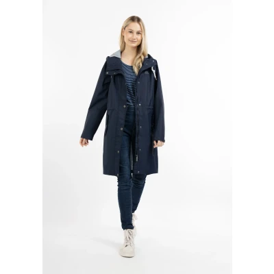 Abbildung von Regenjacke mit Innenprint Schmuddelwedda XXL / Marine 100% Polyester