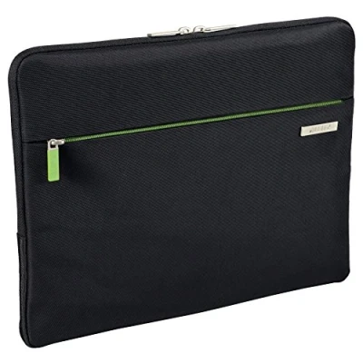 Abbildung von Leitz, Universale Schutzhülle für 13.3 Zoll Laptop, Ultrabook oder Mobilgeräte, Polyester, Complete, Schwarz, 60760095