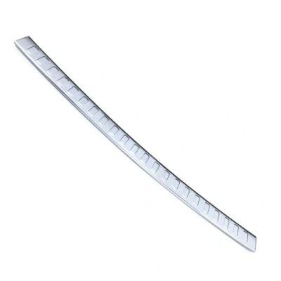 Abbildung von teileplus24 AL223 Aluminium Ladekantenschutz kompatibel mit Mercedes Benz GLC X254 2022 , Farbe:Silber