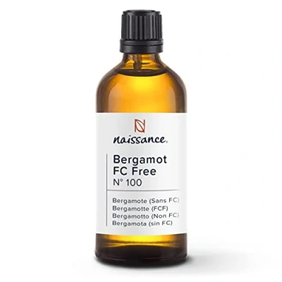 Abbildung von Naissance Bergamotte Ätherisches Öl (Nr. 100) 100ml 100% Naturreines Furocumarine Frei Bergamotteöl für Naturkosmetik, Massage, Aromatherapie Duftöl Aroma Diffuser