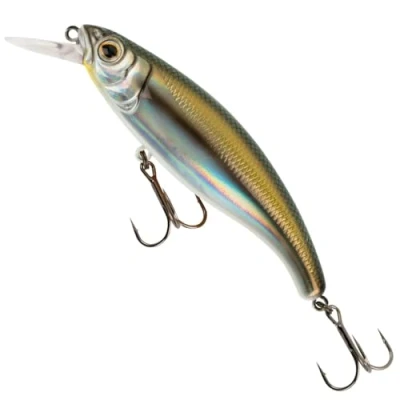 Abbildung von Fox Rage Slick Stick SR 6cm 5gr Suspending 0 1,2m UV Real Shiner (mit Rassel) Wobbler