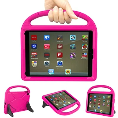 Abbildung von iPad 9,7 Hülle für Kinder 2018/2017 6./5. GenerationTrendGate Leichte stoßfeste mit Griff und Ständer Air/iPad Air 2/iPad Pro Zoll Tablet Rosa
