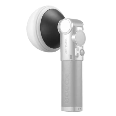 Abbildung von Godox LM R28 Blitzreflektor mit Silikon Kuppeldiffusor kompatibel Lux Master Retro Kamerablitz für Porträt , Produkt und Makrofotografie