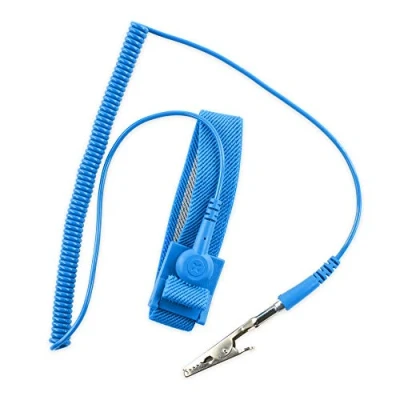 Abbildung von iFixit Anti Static Wrist Strap, Antistatik armband zum Schutz empfindlicher Elektronik vor statischer Entladung, für eine ESD sichere Reparatur
