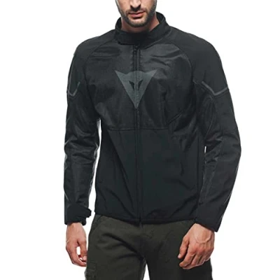 Abbildung von Dainese Ignite Air Tex Jacket Black/Black/Gray Reflex 44 Textiljacke
