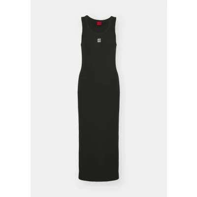 Abbildung von HUGO Nalimera Strickkleid, Damen, Größe: Large, Black