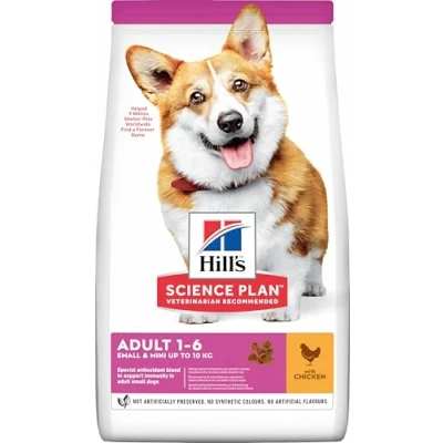 Abbildung von Hill\\\&#039;s Canine Adult Small &amp; Mini Huhn Hundefutter 3 kg...