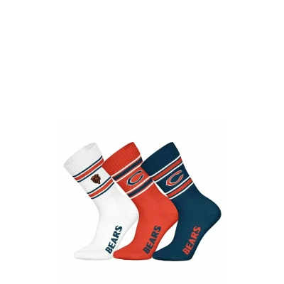 Abbildung von NFL Chicago Bears 3pk Crew Socks WHT/ORG/NNY 43/46