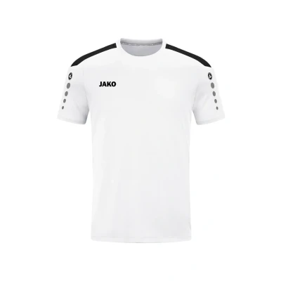 Abbildung von JAKO Power Tshirt print für Kinder, Größe: 152, Weiss