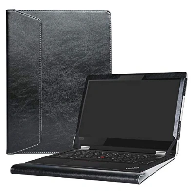 Abbildung von Alapmk Schutz Abdeckung Hülle für 13.3&quot; Lenovo ThinkPad L380 Yoga/L390 Yoga/ThinkPad L390 &amp; 13 Chromebook/ThinkPad Series Notebook,Schwarz