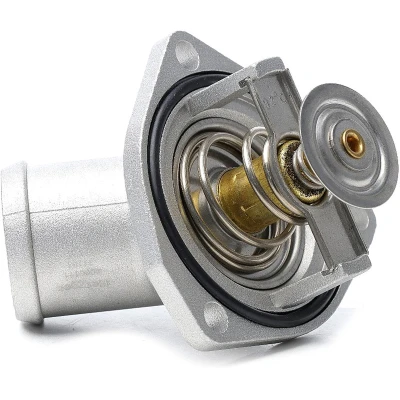 Abbildung von METZGER 4006111 Kühlwasserthermostat 92 mit Dichtung Aluminium OPEL: Astra F CC, Caravan, Cabrio