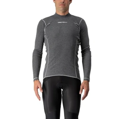 Abbildung von CASTELLI Herren Flanders Warm Long Sleeve Sweatshirt, Gray, XL EU