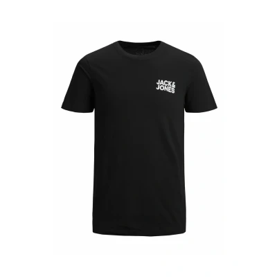 Abbildung von Jack &amp; Jones Jjecorp LOGO TEE Oneck Tshirt print, Herren, Größe: 6XL, Black