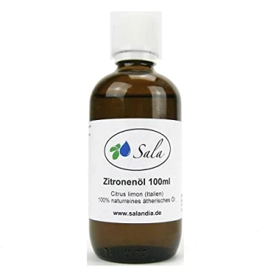 Abbildung von Sala Zitronenöl ätherisches Öl naturrein (100 ml Glasflasche)