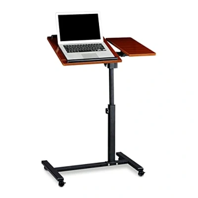 Abbildung von relaxdays Laptoptisch mit verstellbarem Mauspad, Rot