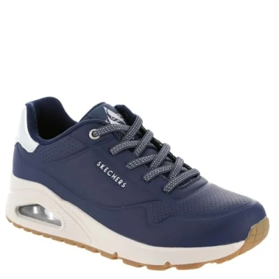 Abbildung von Skechers Damen UNO Shimmer Away Sneaker, Navy, 38.5 EU