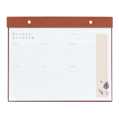 Abbildung von Kokonote Wochenplaner Block A4 Kalender Planer Kalima Tischkalender Tischplaner ohne Datum Schreibtischunterlage Papier
