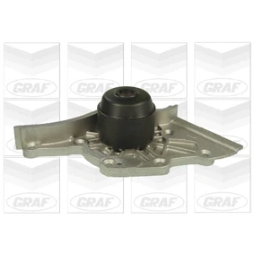 Abbildung von GRAF PA757 Wasserpumpe mit Dichtung mechanisch Gusseisen 66 für Zahnriementrieb AUDI: A8 D2, A6 C4 Avant, Limousine