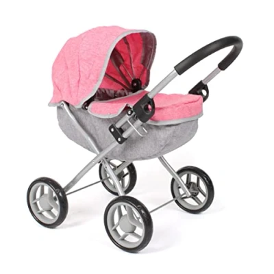 Abbildung von Bayer Chic 2000 Puppenwagen &quot;LILLI&quot; in Melange pink