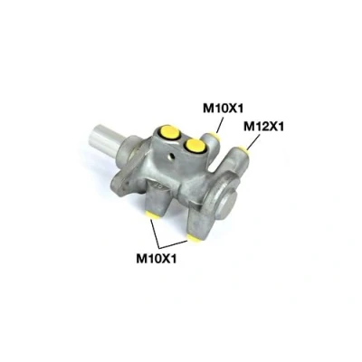 Abbildung von BOSCH 0 986 481 063 Hauptbremszylinder 4 23,81 ohne Bremsflüssigkeitsbehälter Aluminium M 10 x 1 FORD: FIESTA 5, MAZDA: 2 Hatchback