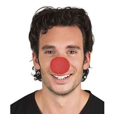 Abbildung von Boland 55506 Clown Nasen Set, 12 Stück, für Herren, One Size, Accessoire, Karneval, Themenparty, Mottoparty