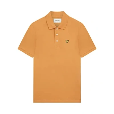 Abbildung von Lyle &amp; Scott Plain Poloshirt, Herren, Größe: XL, Orange