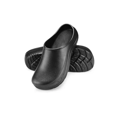 Abbildung von ESTRO Gartenschuhe Damen Clogs Geschlossen Gartenclogs Herren Unisex Gummischuhe Leicht Garten CC01 (38, Schwarz)