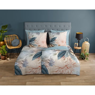 Abbildung von good morning bettwäsche Renforcé 200 X cm + 2 80 Diore bunt feathers a, Baumwolle, 3 teilig, 200x200 baumwolle sale warm weihnachten bettbezug