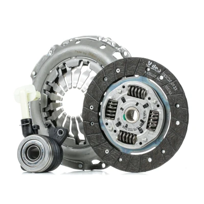 Abbildung von VALEO KIT3P (CSC) 834132 Kupplungssatz mit Kupplungsdruckplatte, Zentralausrücker Kupplungsscheibe 200 RENAULT: CLIO 3, MEGANE 2, SCENIC 2