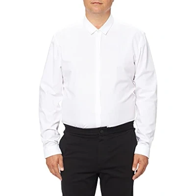Abbildung von HUGO Herren Etran Freizeit Hemden, per Pack Weiß (Open White), 43 (Herstellergröße: 43)