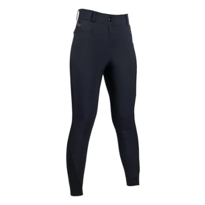Abbildung von HKM Damen Keep Warm Style Silikon Vollbesatz Heizreithose, Grau, 38